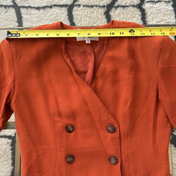 Vintage Burnt Orange Top - Picture 10 of 12